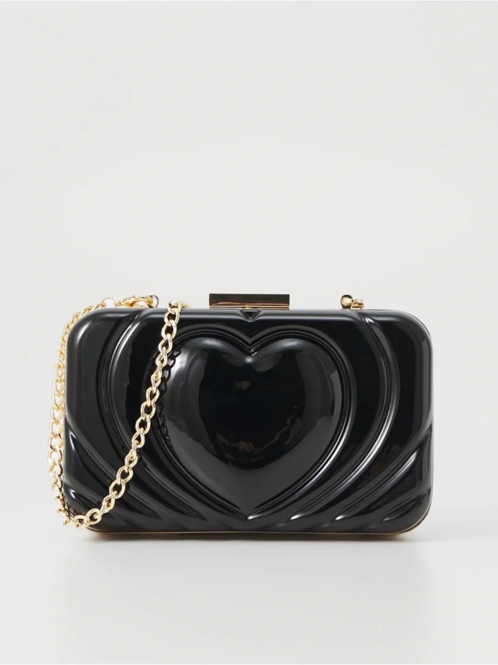 Love Moschino SMART DAILY BAG HEART - Clutch - nero